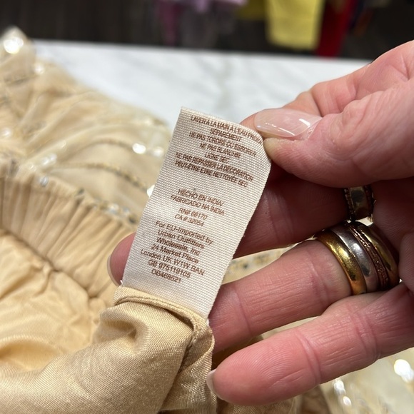 New Romantics | Free People Pull On Sequin Wide Leg Pants with Boy Shorts S - Picture 11 of 11